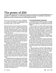 1990-06-08: The Power of 256