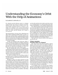 2004-10-22: Understanding the Economy’s Orbit with the Help of Animations