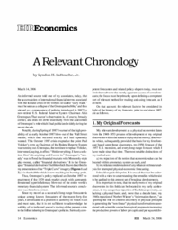 2006-03-24: A Relevant Chronology