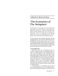 2012-03-30: LaRouche to Mexico Seminar: ‘The Economics of the Noösphere’