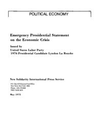 1975: Emergency Presidential Statement on the Economic Crisis