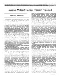 1977-07-12: Massive Mideast Nuclear Program Projected