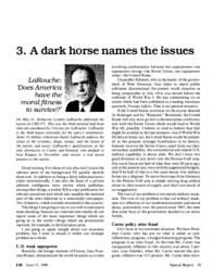 1980-06-17: A Dark Horse Names the Issues, LaRouche: ‘Does America have the moral fitness to survive?’