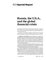 1996-05-31: Russia, the U.S.A., and the Global Financial Crisis
