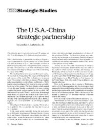 1997-10-31: The U.S.A.-China Strategic Partnership