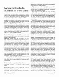 2002-02-01: LaRouche Speaks to Russians on World Crisis
