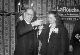 1980-02-25: Lyndon and Helga LaRouche on eve of New Hampshire Presidential primary election