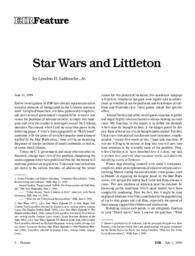 1999-07-02: Star Wars and Littleton
