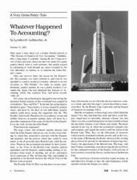 2002-10-25: A Very Grim Fairy-Tale: Whatever Happened to Accounting?